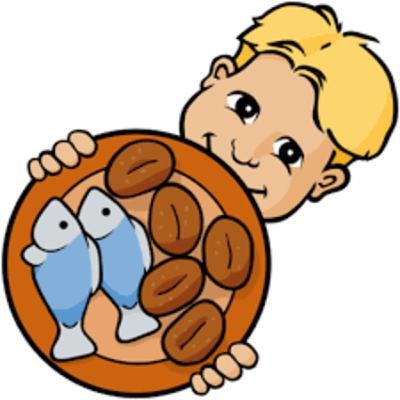 The boy with Bread and Fish