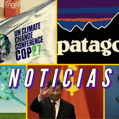 UENC36 NOTICIAS Ya tenemos la COP27, Patagonia contra el cambio climático, China también pero menos