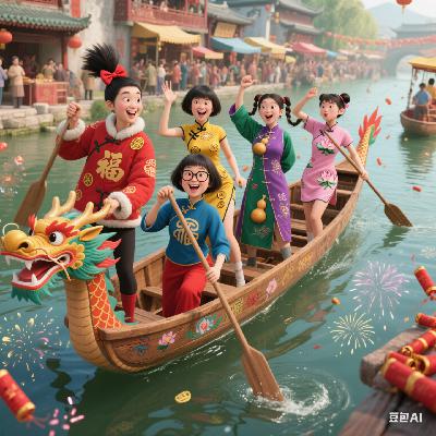 E11 | 女孩子就要划龙舟，端午节浪起来！