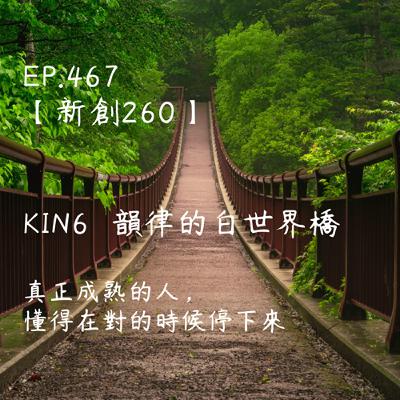 馬雅星球之旅|EP467-【新創260】-KIN6韻律的白世界橋-真正成熟的人,懂得在對的時候停下來。 馬雅星球之旅|EP467-【新創260】-KIN6韻律的白世界橋-真正成熟的人,懂得在對的時候停下來。