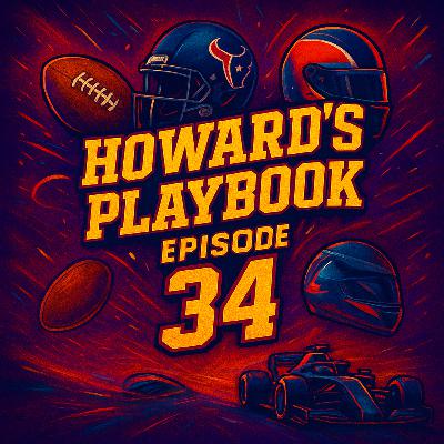 Episode 34: Sports Updates on NFL, NCAA Football, and F1!