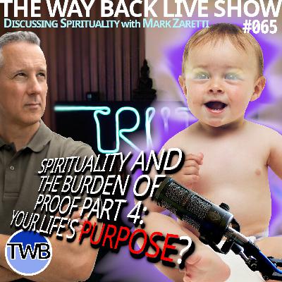 Ep.065 The Burden of Proof (Part 4) The Meaning of Life is… This is huge! Science proves that human beings are meant to be spiritual!: Spirituality w/ Mark Zaretti