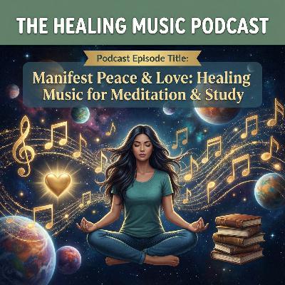 Episode 135:  Manifest Peace & Love: Healing Music for Meditation & Study