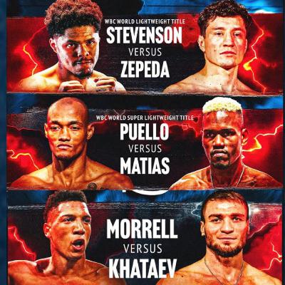 Boxing - Shakur Stevenson vs William Zepeda preview. Serrano vs Taylor 3!