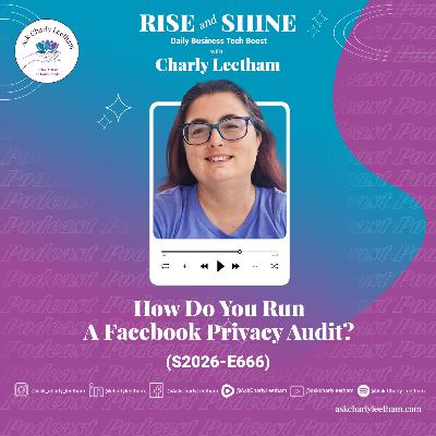 How Do You Run A Facebook Privacy Audit? (2026/666) How Do You Run A Facebook Privacy Audit? (2026/666)