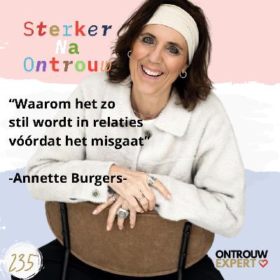 “Waarom het zo stil wordt in relaties vóórdat het misgaat en er ontrouw ontstaat'.