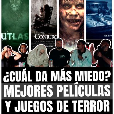 ¿Cuál da MÁS MIEDO? Las MEJORES PELICULAS y JUEGOS de TERROR | BASADOS PODCAST EP. 51