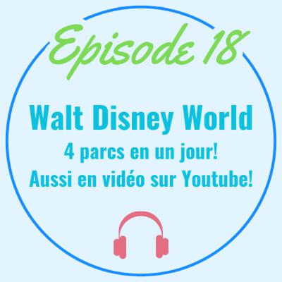 WDW : 4 parcs en un jour, en audio et en vidéo!