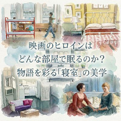 【32】映画のヒロインはどんな部屋で眠るのか？物語を彩る「寝室」の美学〜　ゲスト：ライター：峯丸さん　〜