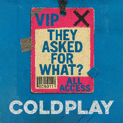 Coldplay: 2003 ‘A Rush of Blood to the Head’ Tour Rider