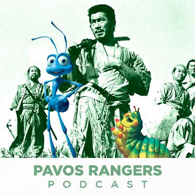 La relación de Los siete samuráis y Bichos | Pavos Rangers - Podcast epi 13 La relación de Los siete samuráis y Bichos | Pavos Rangers - Podcast epi 13