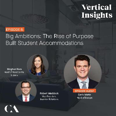 Episode 8: Big Ambitions - The Rise of Purpose Built Student Accommodations Episode 8: Big Ambitions - The Rise of Purpose Built Student Accommodations
