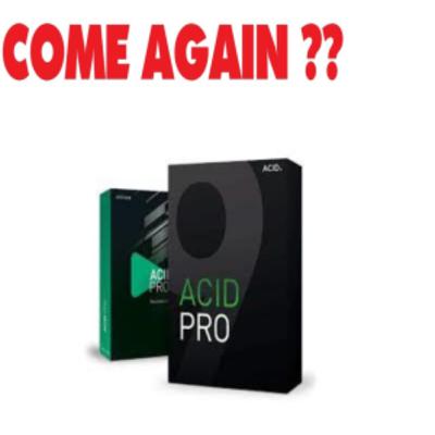 ACID PRO WHAT HAD HAPPENED WAS.. ACID PRO WHAT HAD HAPPENED WAS..