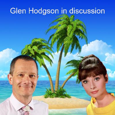 Glen Hodgson in discussion Glen Hodgson in discussion
