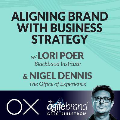 #547: Aligning brand with business strategy with Lori Poer and Nigel Dennis #547: Aligning brand with business strategy with Lori Poer and Nigel Dennis