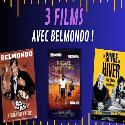 3 Films... avec Belmondo !