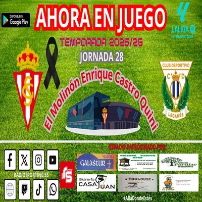 AHORA EN JUEGO Jornada 28 #laligahypermotion #RealSportingLeganés