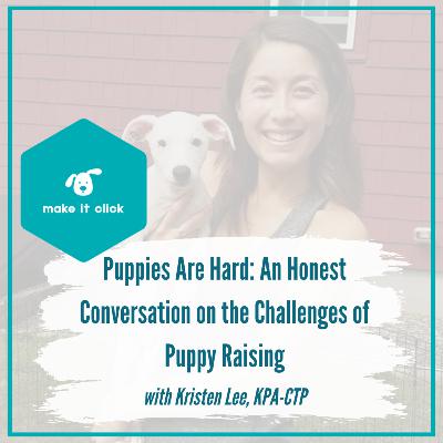 Puppies Are Hard - An Honest Conversation on the Challenges of Puppy Raising with guest Kristen Lee
