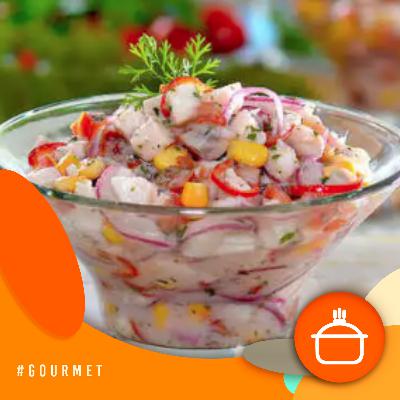 Alvorada Gourmet - Ceviche brasileiro de peixe branco Alvorada Gourmet - Ceviche brasileiro de peixe branco