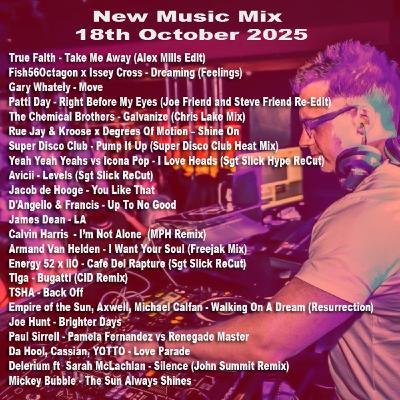 Episode 59: New Music Mix 18th Oct 2025 Episode 59: New Music Mix 18th Oct 2025