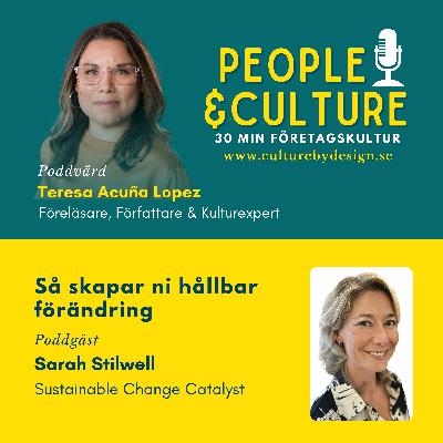 Så skapar ni hållbar förändring Så skapar ni hållbar förändring