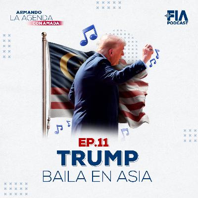 Trump es vanagloriado por Asia; EU ataca en el Pacífico y rodea el Caribe