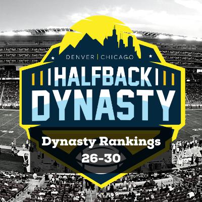 Dynasty Rankings 26-30 / DO NOT DRAFT KYLE PITTS / Trevor Lawrence (QB - Clemson) Rookie Breakdown!