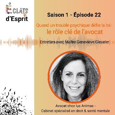 Quand un trouble psychique défie la loi : le rôle clé de l’avocat, entretien avec maître Gieseler Quand un trouble psychique défie la loi : le rôle clé de l’avocat, entretien avec maître Gieseler