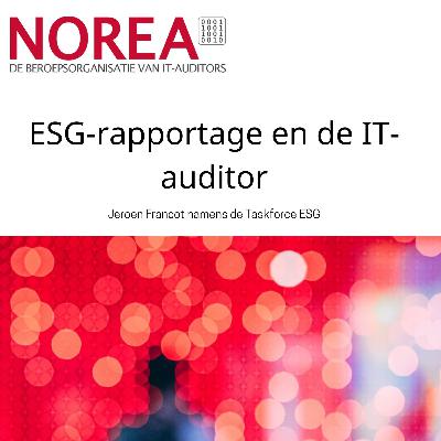 ESG-rapportage en de IT-auditor: Jeroen Francot namens de Taskforce ESG