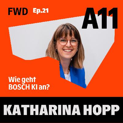 Wie geht BOSCH KI an? Mit Katharina Hopp Wie geht BOSCH KI an? Mit Katharina Hopp