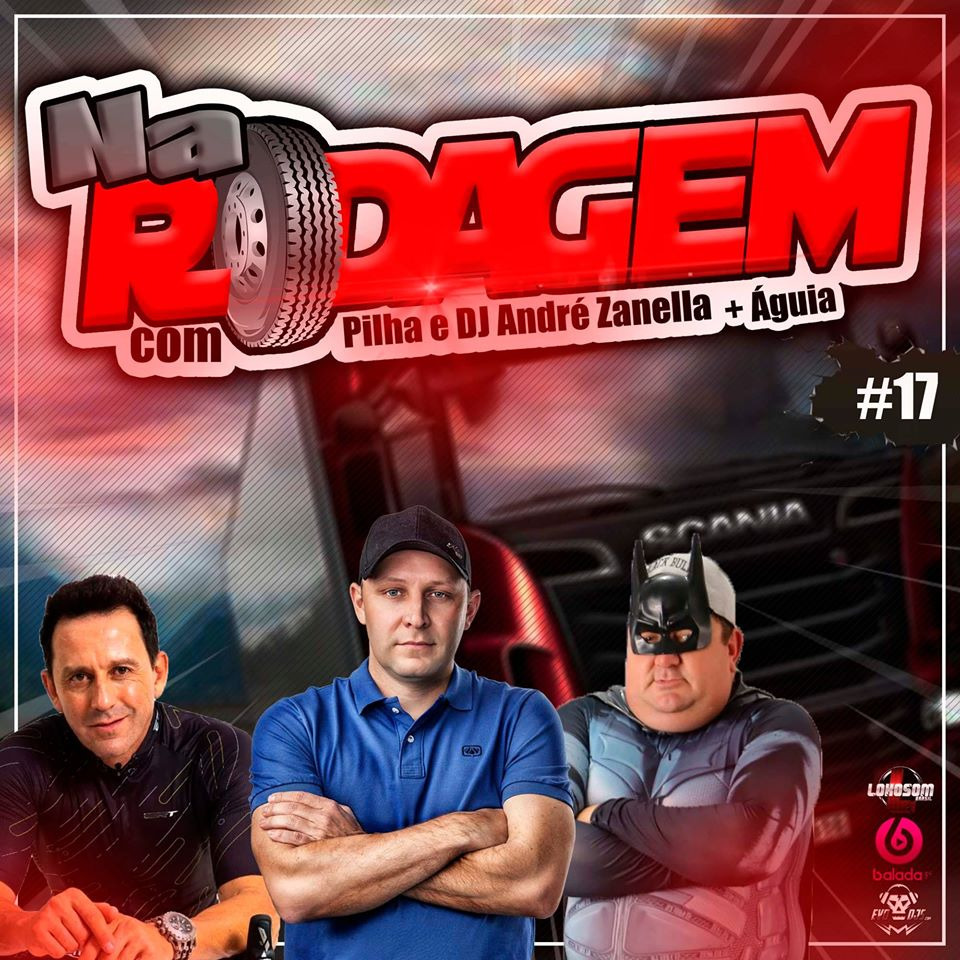 PODCAST NA RODAGEM 17 - PILHA E DJ ANDRE ZANELLA episode artwork