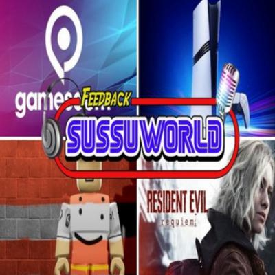 Feedback SussuWorld - Novidades da Gamescom, Aumento de Preço do PS5 e Roblox !!