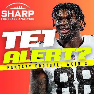 Fantasy Football Week 2: Harold Fannin TE1? Top Sleepers & Picks