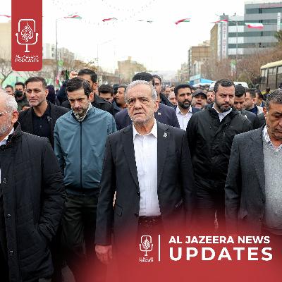 Iran's president joins rally, Four US service members killed