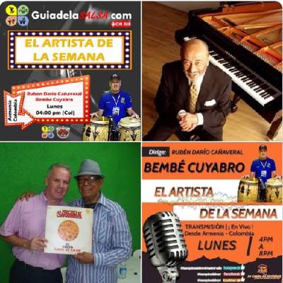ARTISTA DE LA SEMANA Lunes 16 de DICIEMBRE de 2024. NACHO SANABRIA y EDDIE PALMIERI.