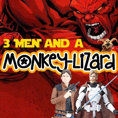 EP90 - 3 Men & A MoNKeY - LiZaRD - LIVE TOY TALK