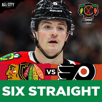 BLACKHAWKS POSTGAME: Chicago's Losing Streak Hits SIX with Loss to Philadelphia | CHGO Blackhawks