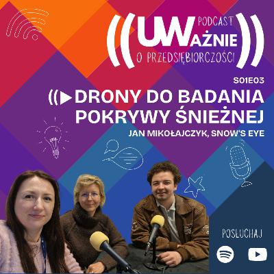 S02E01 Drony do badania pokrywy śnieżnej - Jan Mikołajczyk, Snow’s Eye S02E01 Drony do badania pokrywy śnieżnej - Jan Mikołajczyk, Snow’s Eye
