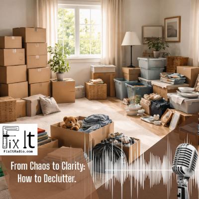 From Chaos to Clarity: How to Declutter. What Your Home Is Says About Your Future. (3-28-26)