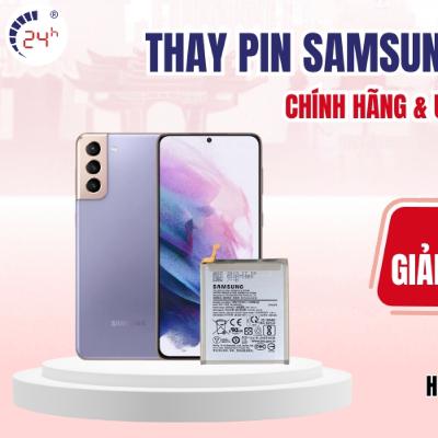 Thay Pin Samsung S21 Plus Pin Moi Chinh Hang