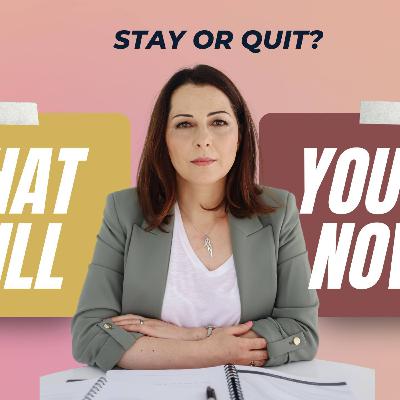 Ep #7 Should You Stay or Go? A 5-Question Litmus Test for Consulting Leaders at a Career Crossroads