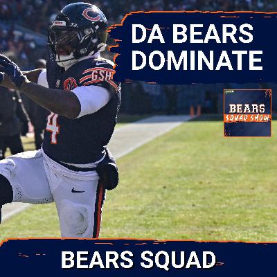 BEARS SQUAD SHOW: Caleb Williams throws 2 TD's and the Chicago Bears defense DOMINATES the Browns