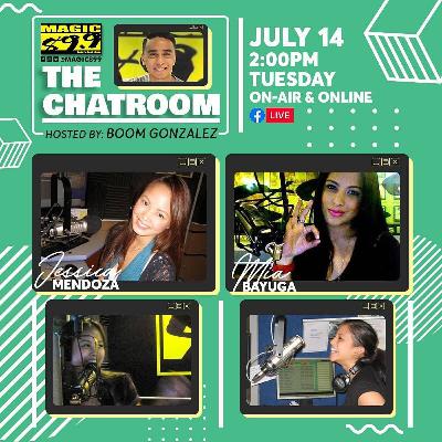 Mia Bayuga and Jessica Mendoza enters The Magic Chatroom with Boom Gonzalez