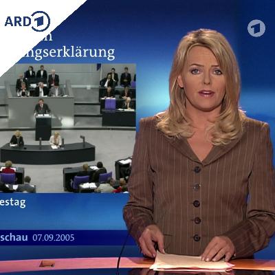 tagesschau vor 20 Jahren, 07. September 2005