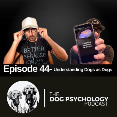 The Dog Psychology Podcast Episode #044 Understanding Dogs as Dogs