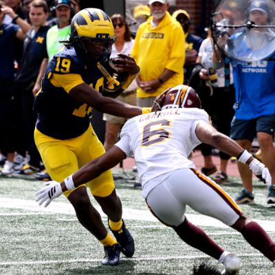 2025 Michigan Football - Bryce Can Sling It - Michigan 63 Central Michigan 3