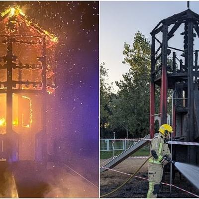 Large section of South Dublin playground 'destroyed' in fire