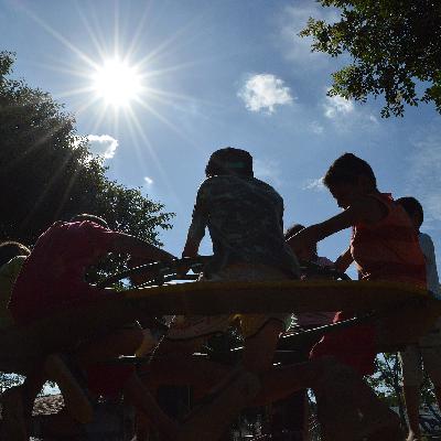 Ação arriscada, quando a brincadeira pode terminar mal