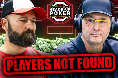 Negreanu & Hellmuth Missing from National Heads-Up Poker Championship