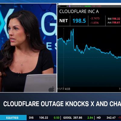 NET Outages Impacts Large Swath of Web, Stock Rebounds Off Session Lows NET Outages Impacts Large Swath of Web, Stock Rebounds Off Session Lows